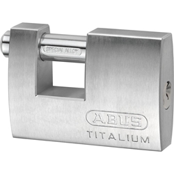 ABUS Vorhangschloss Monobloc Titalium 82TI/70 verschiedenschließend